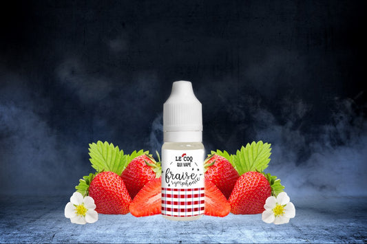 Fraise Symphonie eliquid, Achat CBD en ligne.