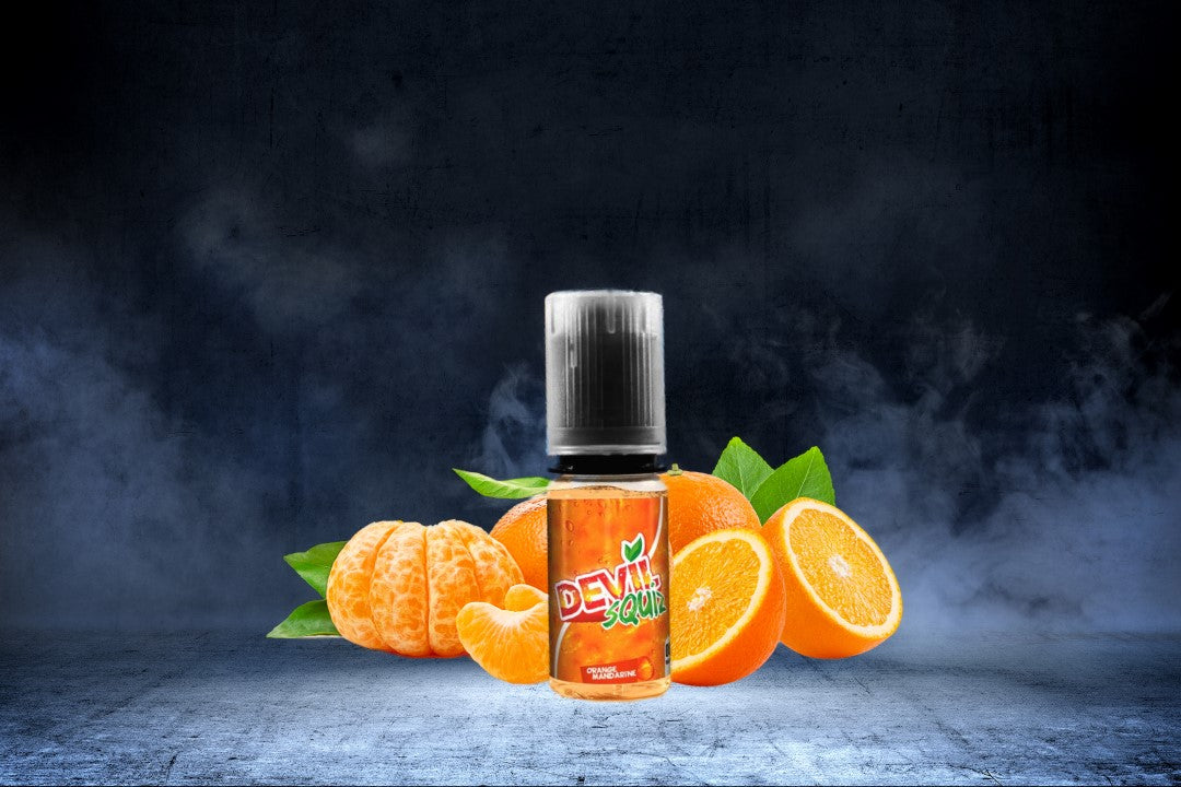 Orange Mandarine eliquid, Achat CBD en ligne.